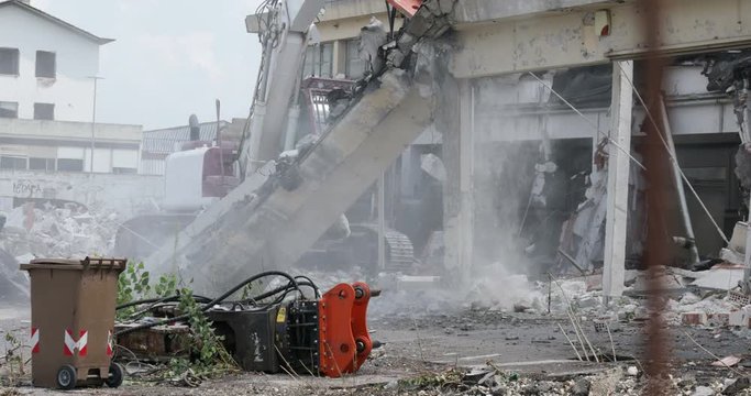 Macchina operatrice per demolizione