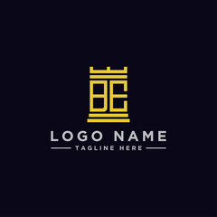 logo design inspiration for companies from the initial letters of the BE logo icon. -Vector
