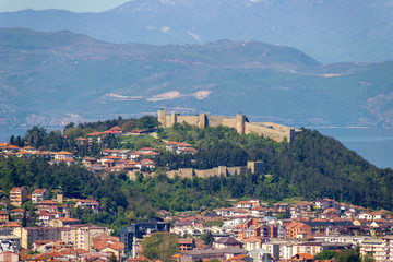Fototapeta na wymiar Ohrid city overview