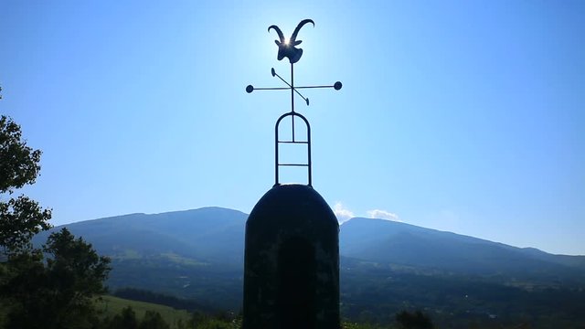 View of&nbsp;Davos&nbsp;Tower,  Ueda&nbsp;City,  Nagano&nbsp;Prefecture