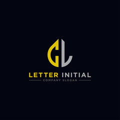 logo design inspiration for companies from the initial letters of the CL logo icon. -Vector