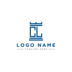 logo design inspiration for companies from the initial letters of the CL logo icon. -Vector