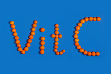 Vitamina c y naranjas