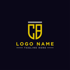 logo design inspiration for companies from the initial letters of the CB logo icon. -Vector
