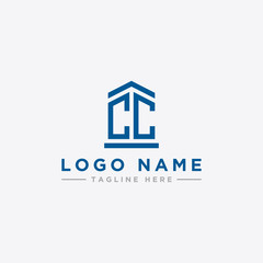 logo design inspiration for companies from the initial letters of the CC logo icon. -Vector