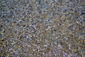 Abstract background with pebbles - round sea stones