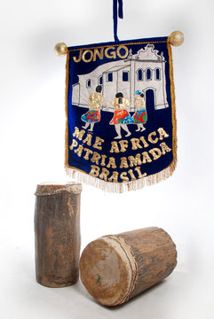  Cultural manifestation Jongo Afro Brazilian popular dance, photographed in Espirito Santo. Southeast of Brazil. Picture made in 2007.