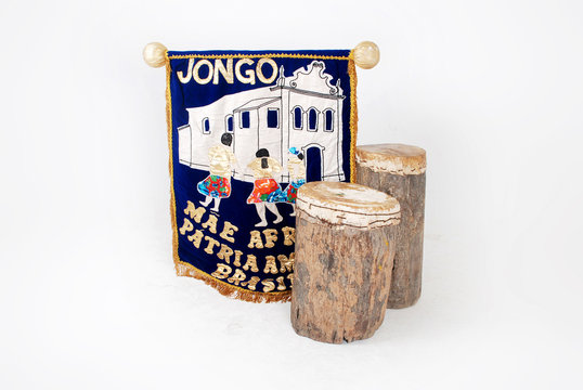  Cultural manifestation Jongo Afro Brazilian popular dance, photographed in Espirito Santo. Southeast of Brazil. Picture made in 2007.