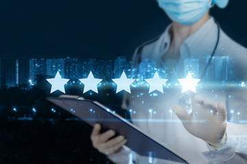 The concept rating of medical care.