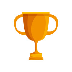 trophy cup award isolated icon