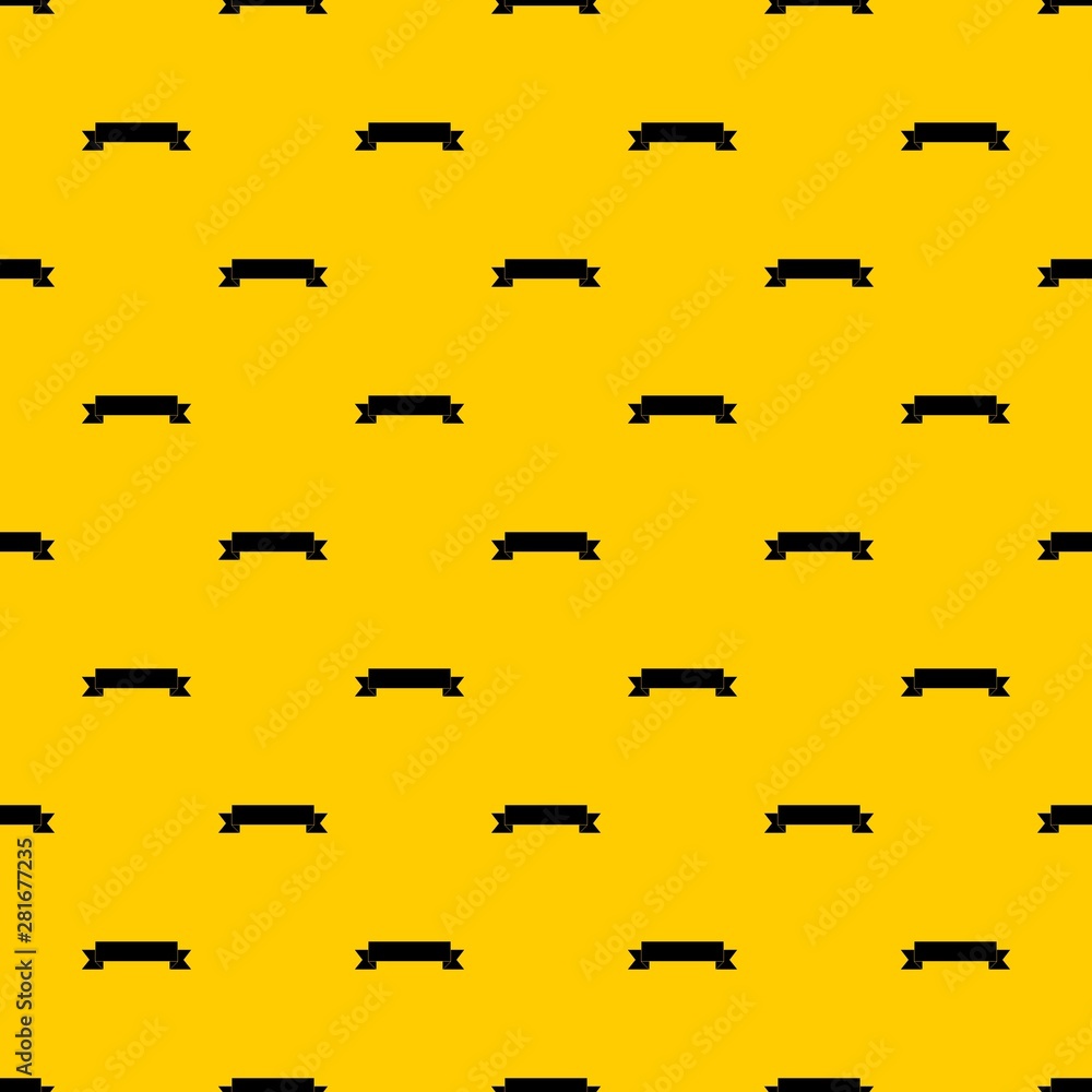 Poster ribbon pattern seamless vector repeat geometric yellow for any design