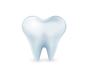 Healthy Tooth ,Under Protection, Teeth Whitening, glowing effect,3D, realistic, Dental design element, illustration for advertising, brochures and educational .