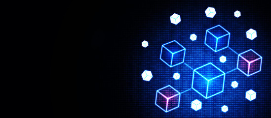 Decentralize future business innovation blockchain technology token money bank bitcoin. Trust Safe fintech clouds security crypto for digital ai supply chain smart contract transaction protection