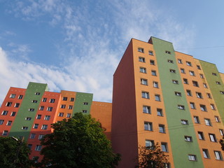 Post communist apartment complex (Szczecin Poland)