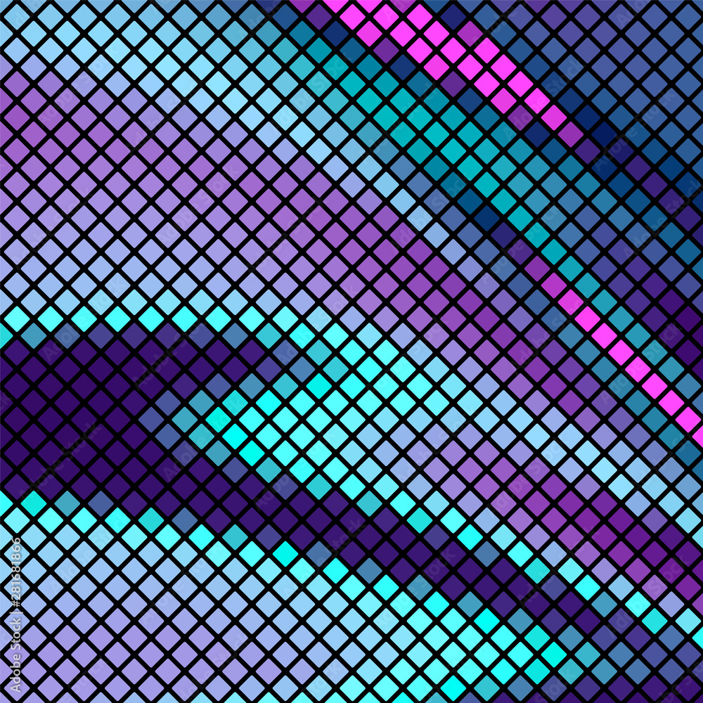 Poster vector template with rectangles. new abstract illustration with rectangular shapes. textured polygon