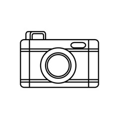 camera photographic device isolated icon