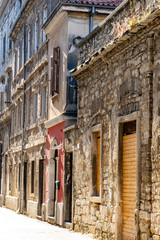 Altstadtszene Pula, Kroatien
