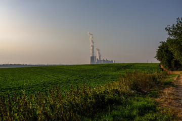 Kraftwerk Stromgewinnung