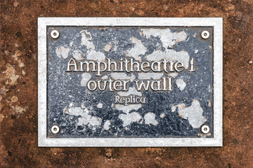 A sign that say 