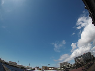 Fototapeta premium 青空の街