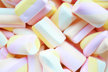 background of marshmallows