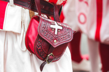 Traditional parade on Swiss National Day. National holiday of Switzerland, set on 1 August....