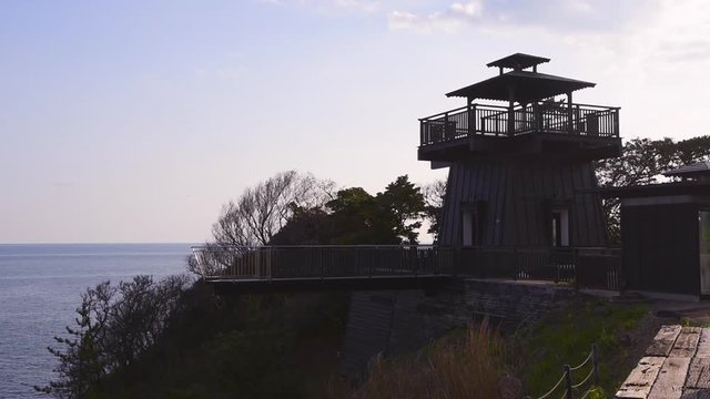 View of observatory, Suzu, Ishikawa Prefecture, Japan