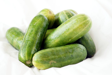 Cetrioli freschi di stagione