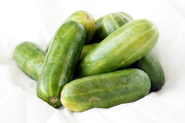 Cetrioli freschi di stagione