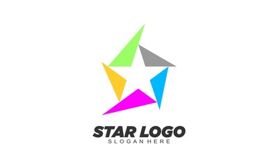 Abstract star logo