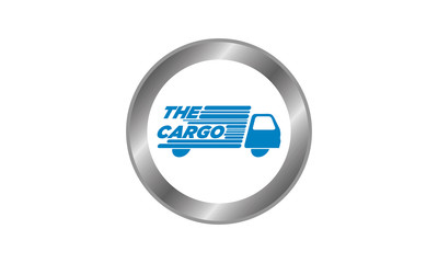 Fototapeta premium Cargo truck icon