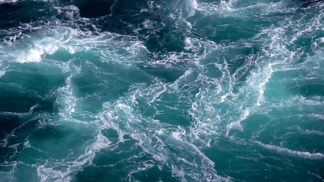 Real time shot of Naruto Channel whirlpools