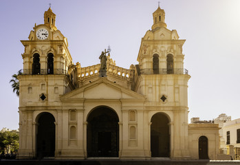 Fototapeta na wymiar catedral de Cordoba Argentina