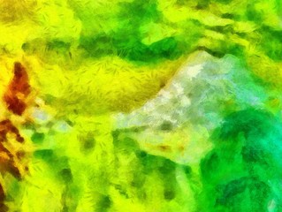 Creative abstract painting background in oil. Textured brush strokes of paint. Colorful design pattern. Artistic drawing grunge texture. Watercolor mixed fine art template for decoration. Vintage.