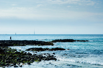 Beach and sea scenery