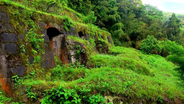 Iwami Ginzan Silver Mine overgrown by nature