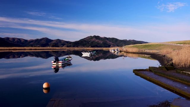Kitakami River, Ishinomaki, Miyagi Prefecture, Japan