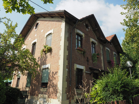 Leumann village residences in Collegno