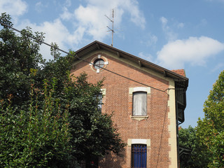 Leumann village residences in Collegno