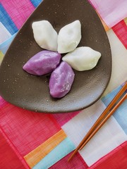 한국의 전통음식 송편