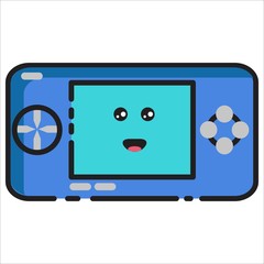 Game Console With Happy Face MBE Style