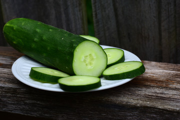 Sliced Cucumber