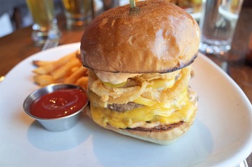 ニューヨークのハンバーガー