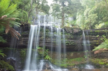 The Russell falls in Tasmania