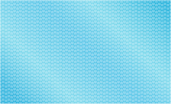 Thai Pattern Blue Background - Vector
