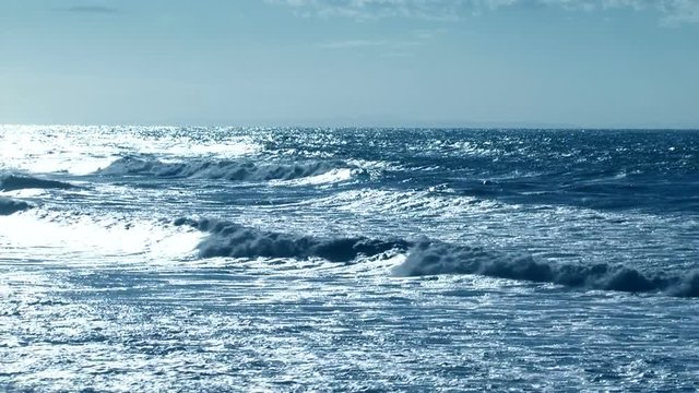 Waves on sea