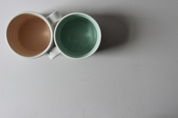 Fototapeta na wymiar Pastel Color Coffee Mug
