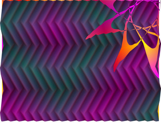 Abstract background, colorful graphics,geometrical ornament,can be used as a template for tapestry,     