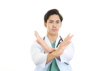 禁止の意思表示をする医師