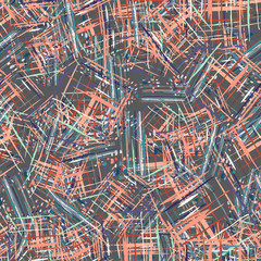 Hand drawn illustration with color texture ink hand background for decoration design. Hand drawn colorful paint ink texture. Decorative color art. Abstract ink blot.